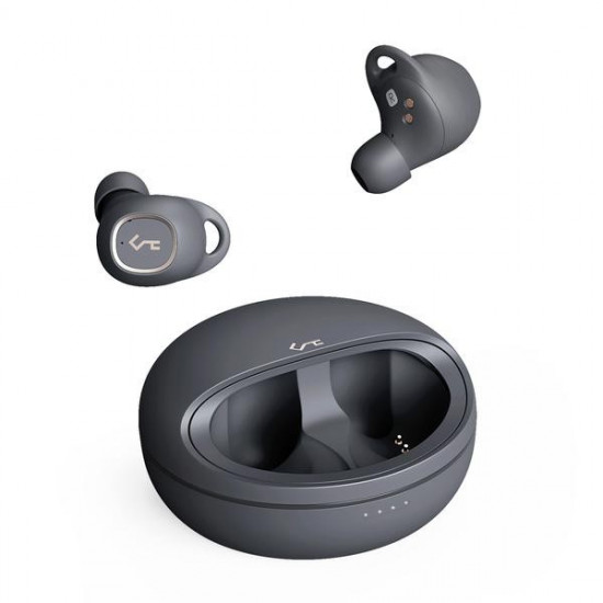 EP-T10 Dark Grey Premium True Wireless Bluetooth Earbuds | IPX5 | A2DP | AVRCP | HFP | HSP | SBC | AAC | 88dB | 16Ohm