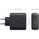 PA-D3 Wall Charger 2xUSB Power Delivery (1xUSB+1xUSB C) 5.4A 60W Dynamic Detect