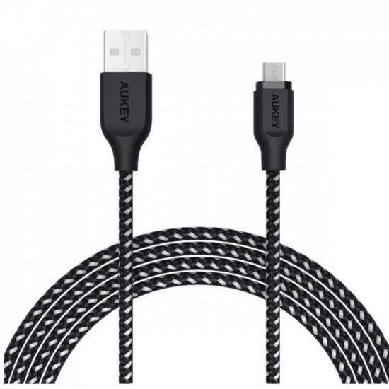 Quick Charge micro USB-USB | 1.2m | 5A | 480 Mbps | CB-AM1 Black cable