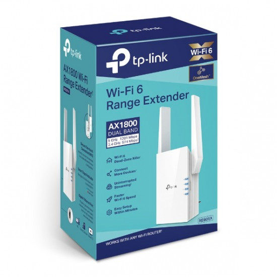 TP-Link RE605X Repeater WiFi AX1800