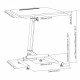 Adjustable Stand Table Maclean MC-849