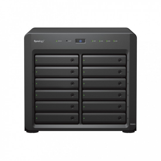 Server NAS DS2422+ 12x0HDD AMD Ryzen V1500B 4x2,2Ghz 4GB RAM 4x1GbE 2xUSB 3Y