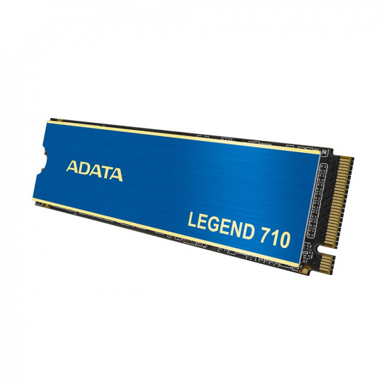 SSD|ADATA|LEGEND 710|1TB|M.2|PCIE|NVMe|3D NAND|Write speed 1800 MBytes/sec|Read speed 2400 MBytes/sec|TBW 260 TB|MTBF 1500000 hours|ALEG-710-1TCS