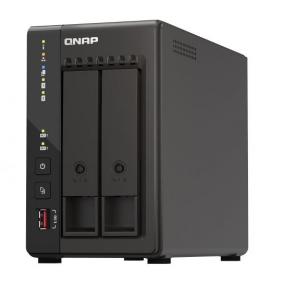 Server TS-253E-8G 2-bay desktop NAS Intel Celeron J6412 2GHz