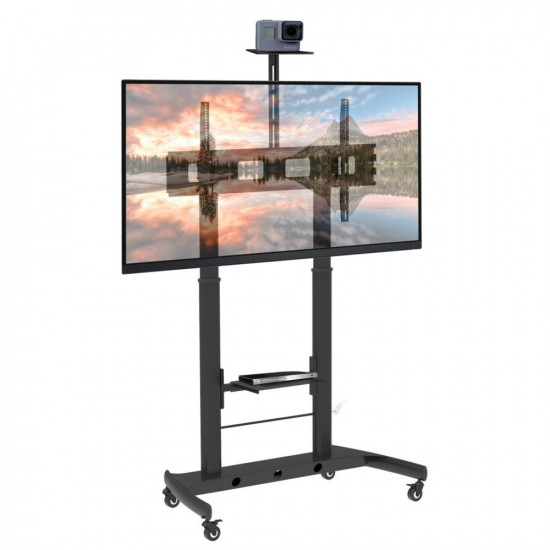 Mobile TV stand for 52-110 inches, 120 kg or for an interactive board