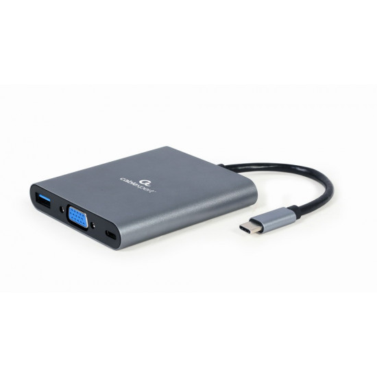 USB-C Hub HDMI USB-C PD VGA USB 3.0 Audio Card