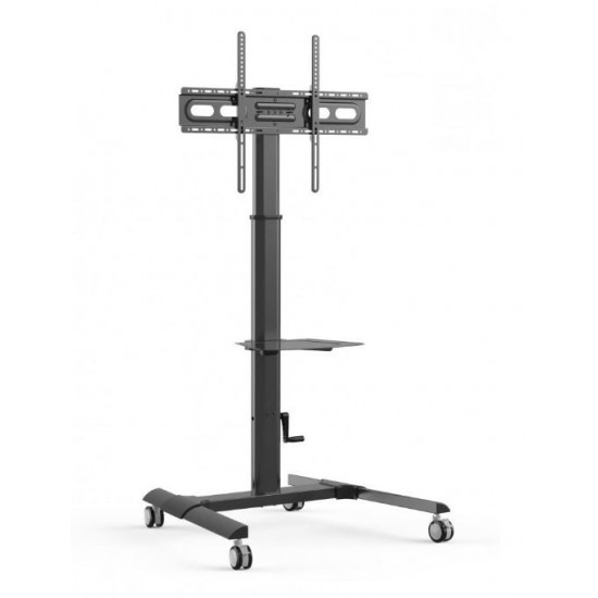 Mobile LCD/LED stand 32-70 inches, 40 kg with a shelf