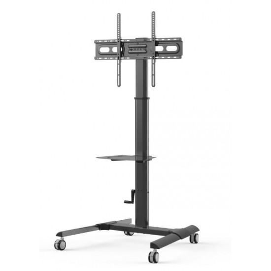 Mobile LCD/LED stand 32-70 inches, 40 kg with a shelf