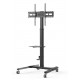 Mobile LCD/LED stand 32-70 inches, 40 kg with a shelf