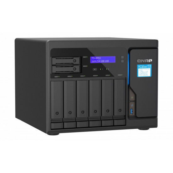 Server TS-855X Intel Atom C5125 2.8GHz 8GB UDIMM DDR4