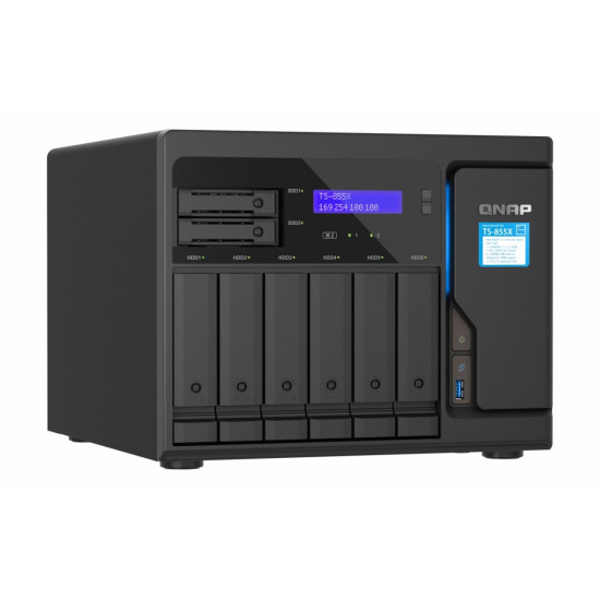 Server TS-855X Intel Atom C5125 2.8GHz 8GB UDIMM DDR4