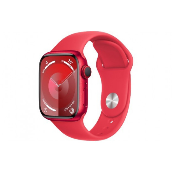 Watch Series 9 GPS + Cellular 41mm (PRODUCT)RED Aluminium Case with (PRODUCT)RED Sport Band - M/L