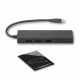 i-tec USB-C Slim 3-port HUB z adapterem Gigabit