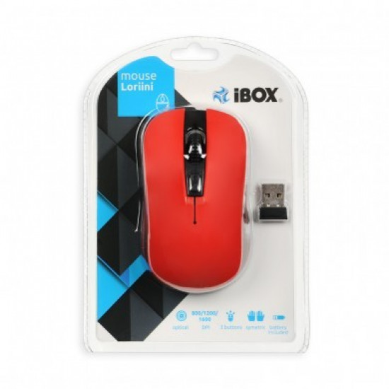 Mouse LORIINI PRO optical red