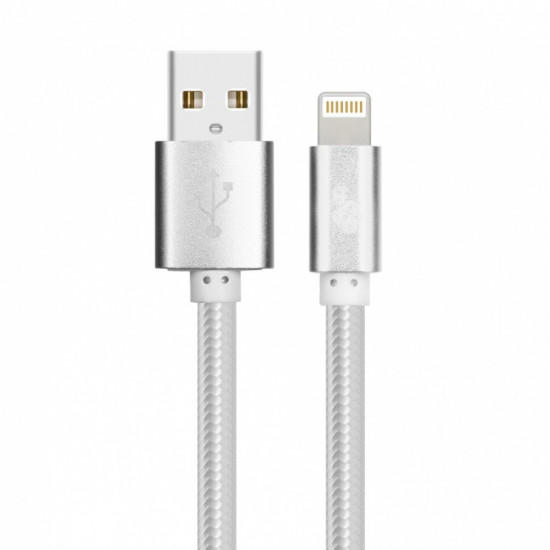 Lightning - USB Cable 1.5m silver MFi