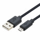 Micro USB - USB 1.8 m black