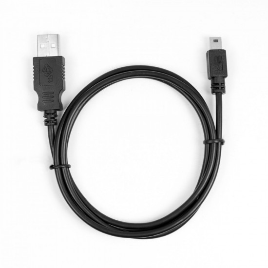 Cable USB - Mini USB 1m. black