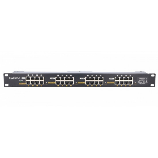 PoE injector 16 ports Gigabit