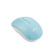 Wireless mouse Toucan blue-white