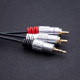 Cable 2xRCA Mini Jack 3.5mm