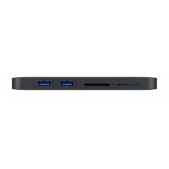 ICY BOX IB-DK2108M-C PD 100W, USB-C,8in1,NVM