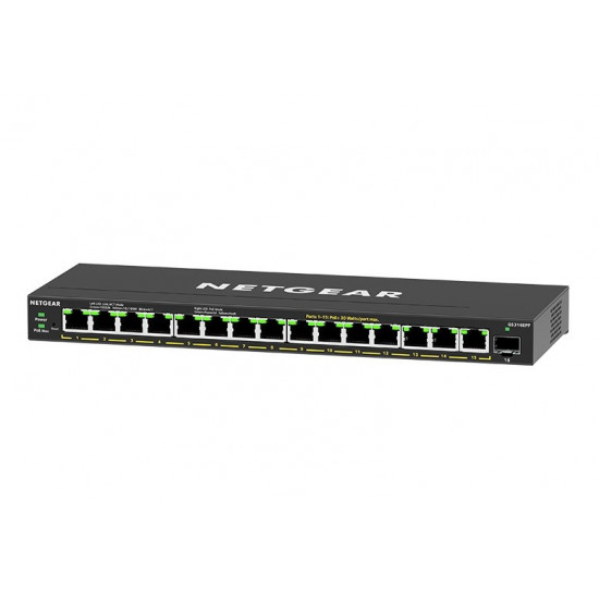 Netgear GS316EPP Switch unmanaged 16xGE PoE+