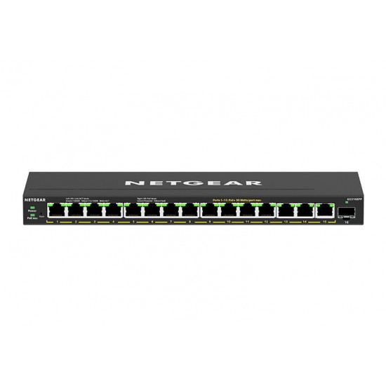 Netgear GS316EPP Switch unmanaged 16xGE PoE+