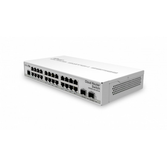 MikroTik Switch 24xGbE 2xSFP+ CRS326-24G-2S+I