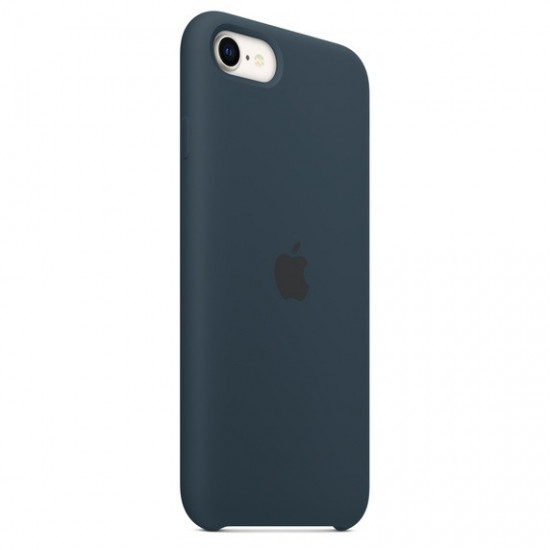 Silicone case for iPhonea SE - abbys blue