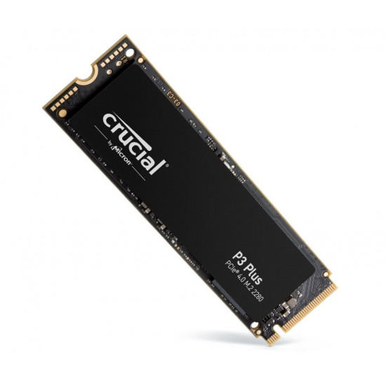 SSD|CRUCIAL|P3 Plus|2TB|M.2|PCIE|NVMe|3D NAND|Write speed 4200 MBytes/sec|Read speed 5000 MBytes/sec|TBW 440 TB|MTBF 1500000 hours|CT2000P3PSSD8