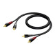 CABLE 2X RCA/CINCH MALE -2X RCA/CINCH MALE 1,5