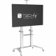 Mobile stand for a TV 70-120 inches 140 kg or an interactive board