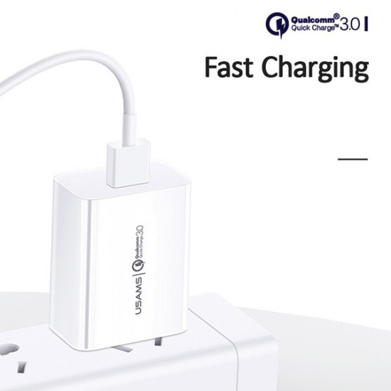 Charger T22 1xUSB 18W QC 3.0 only head