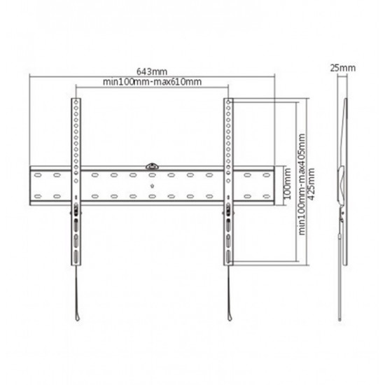 TV Wall Mount 37 inch -70 inch 40 kg fixed