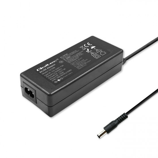 Desktop power supply 60W 12V, 5A, 5.5x2.5