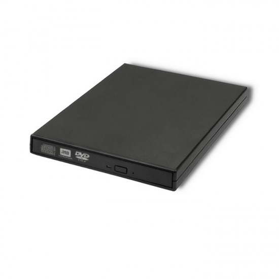 External DVD RW recorder USB 2.0, Black