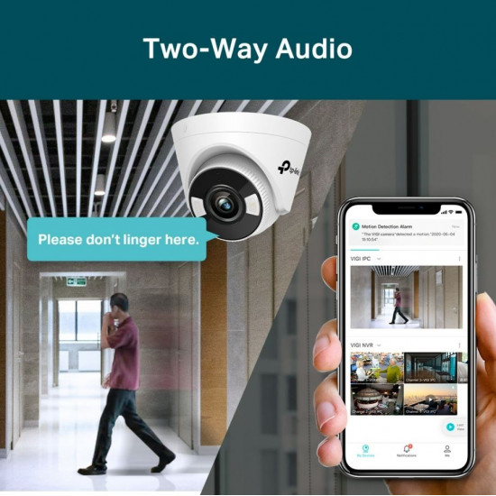 NET CAMERA TURRET H.265 5MP/VIGI C450(2.8MM) TP-LINK
