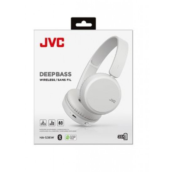 Headphones JVC HA-S36 WAU white