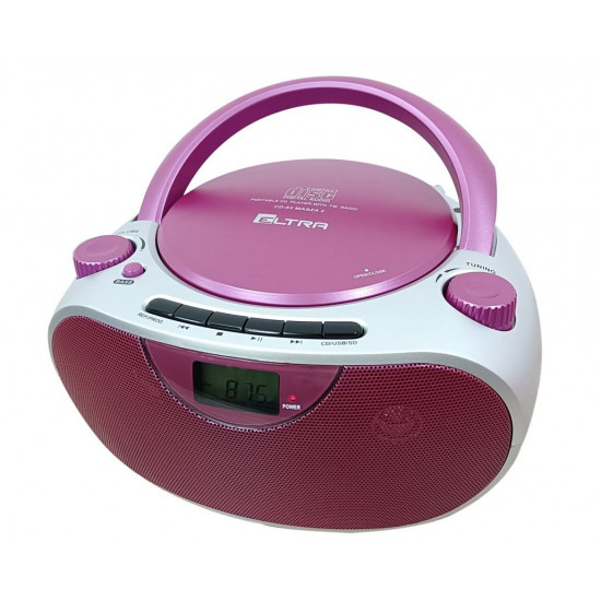 Radio MASZA 2 USB/CD pink