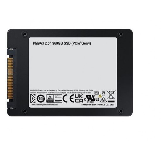 SSD PM9A3 U.2DCT 1920GB MZQL21T9HCJR-00W07 NVMe