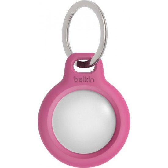 Keychain Secure Holder Keyring Pink