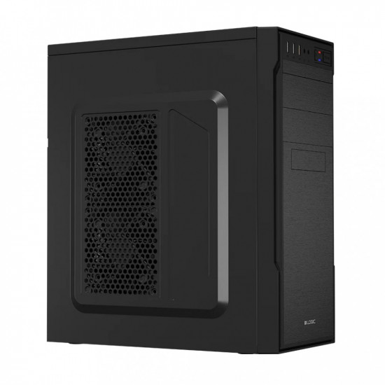 Computer case without power supply L1 2xUSB 3.0, black