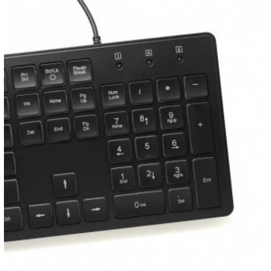 Keyboard Slim Backlit AK-20USB