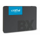 SSD|CRUCIAL|BX500|500GB|SATA 3.0|Write speed 500 MBytes/sec|Read speed 550 MBytes/sec|2,5