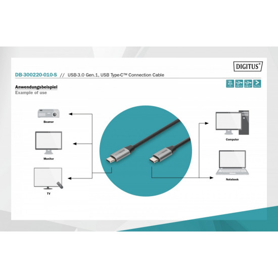 Connection Cable DB-300220-010-S