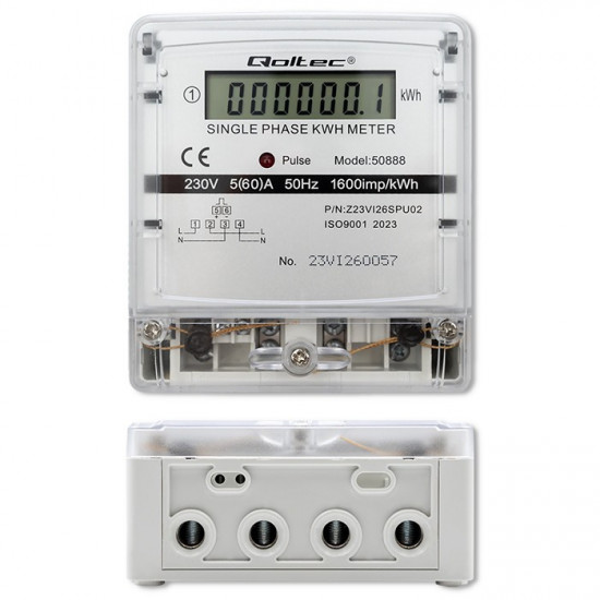 Single phase electronic meter 230V LDC