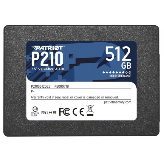 Disc SSD 512GB P210 520/430 MB/s SATA III 2.5