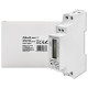 Single phase electronic energy meter DIN rail