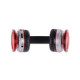 Stereo headphone bluetooth CRISTAL red