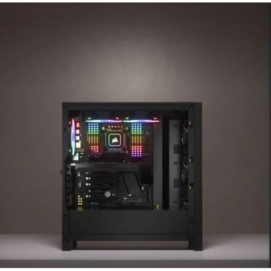 Case 4000D Airflow TG Black Mid Tower ATX